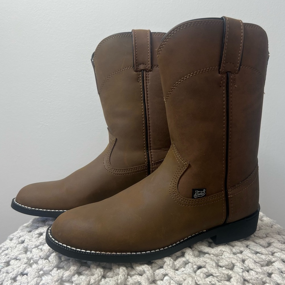 Justin Roper Brown Boots Women (Yellowstone Inspired)